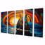 «Colorful Sunrise», ensemble d'art mural sur toile-1812972072