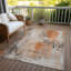 Tapis orange intérieur / extérieur lavable à la machine Xhevrie-16069449