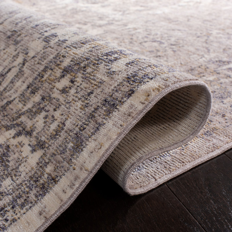 Illusion Performance Oriental Rug, Square 4'