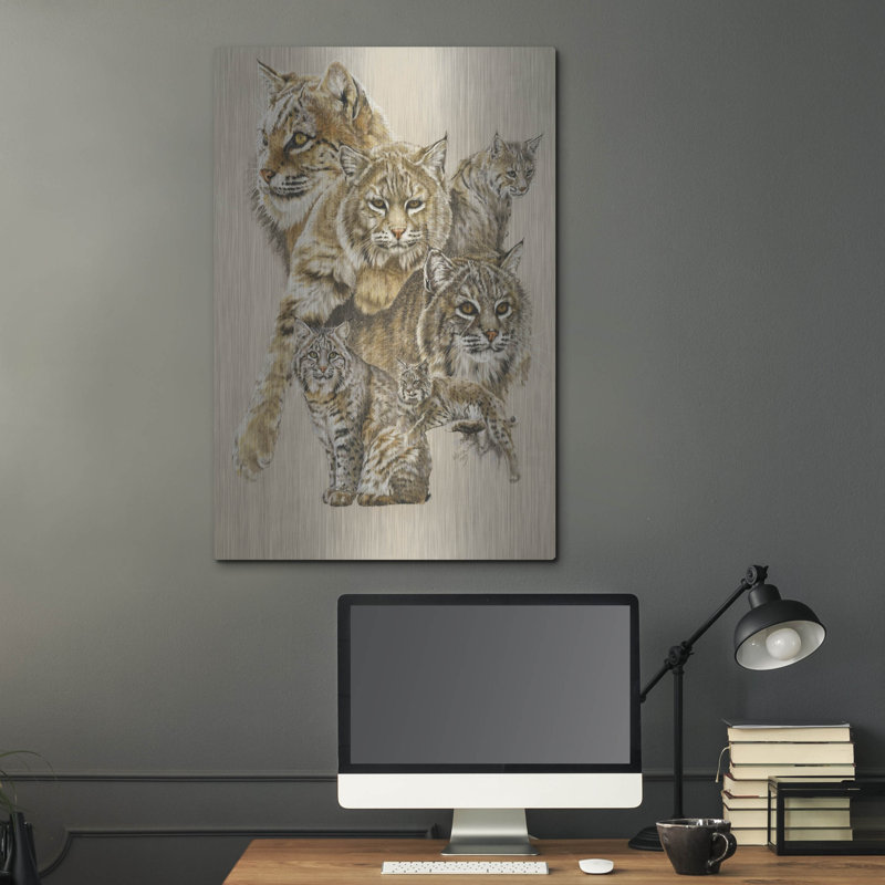 " Rascal " by Barbara Keith, 36" H x 24" W