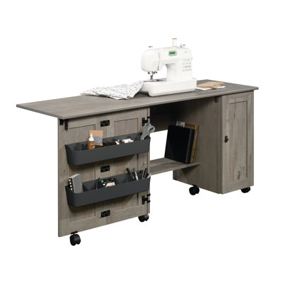 St. Nicholas Foldable Sewing Table with Wheels