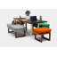 Melinda Solid Wood Tufted Bench-34960615-34960624