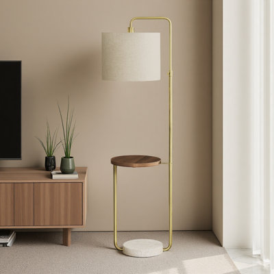 Lighting, 67"H, Floor Lamp, Usb Port Included (Excluding The Bulb)