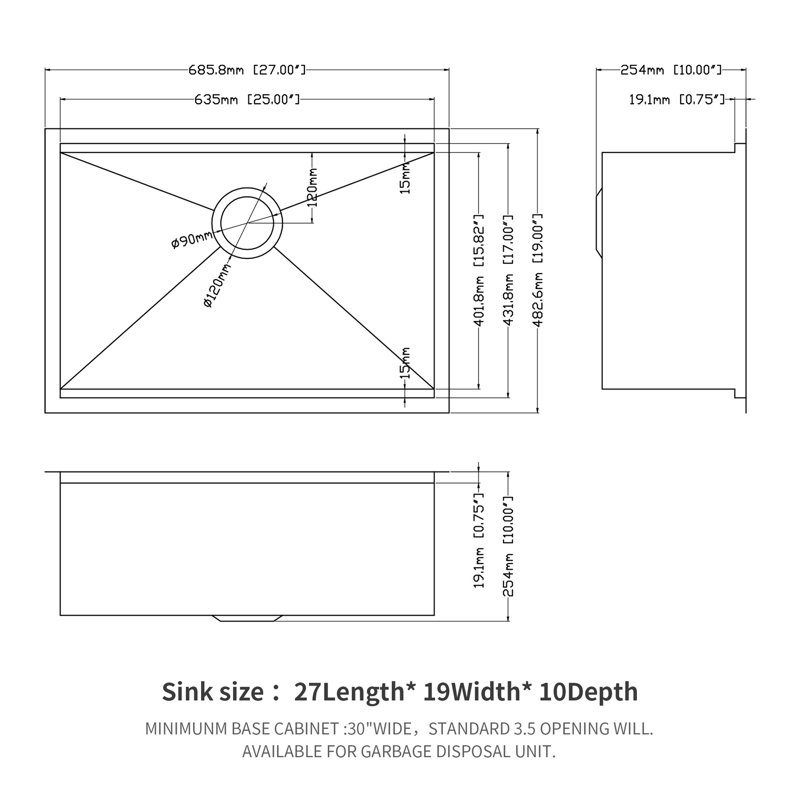 Premium Stainless Steel Kitchen Sink With Advanced Features For Optimal Functionality