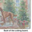 Planche à découper en verre Redbone Coonhound