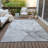 Alfonzo Washable Abstract Indoor / Outdoor Rug-206243063