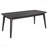 3-Piece Black Rectangular Coffee Table Set