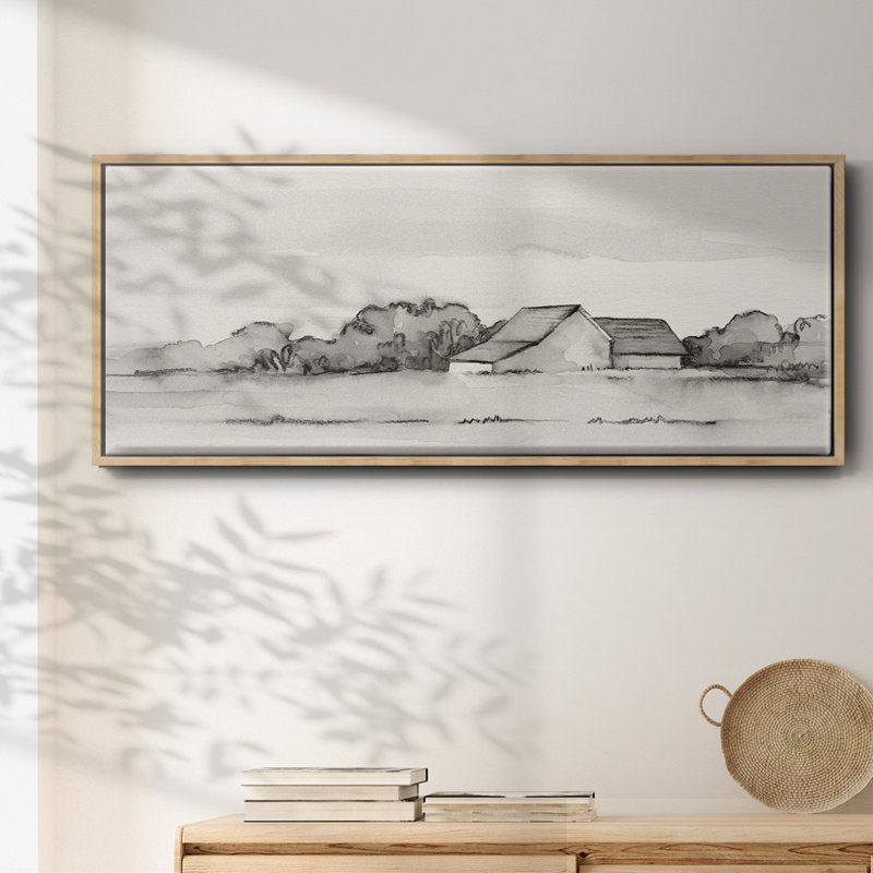 Wyeth Barn II- Framed Canvas