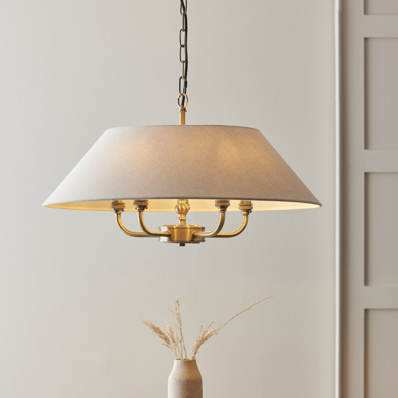 Abdulkader 5 - Light Chandelier, Brass