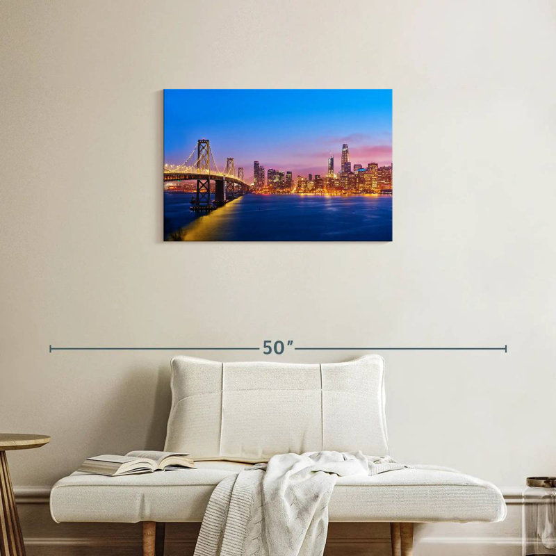 San Francisco Sunrise Skyline, H 20 po x l 30 po