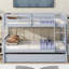 Lit superposé standard en bois massif avec couchette Sotion par Harriet Bee-212916932-155660696