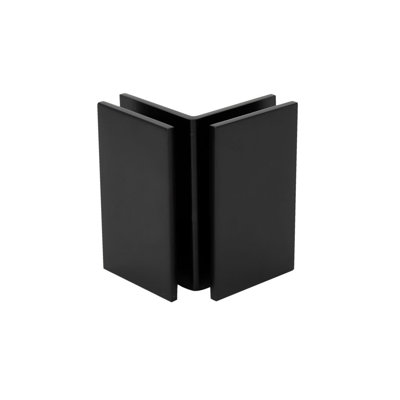 C9B51E3943E44FC98E38D782097939DD Support verre à verre de 90 degrés Glendale - noir mat