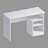 Metal Base Computer Desk