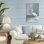 Toile d'oiseaux Royaume des Hérons, design par Ramona Murdock