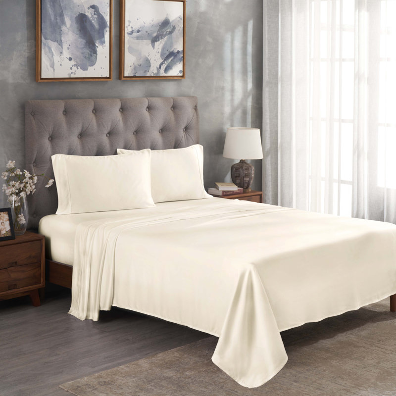 Lit de poche modulaire modulaire de Beechwood, TwinXL Sheet Set, Ivoire ivoire