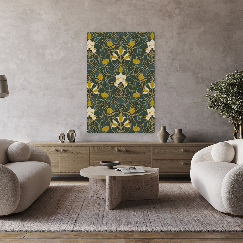 Art floral élégant, H 48 po x l 32 po