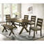 Banc en bois Knotty Nutmeg