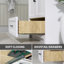 Base de meuble-lavabo simple en bois massif de 36 po seulement-95973531