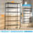 Wire Shelving Unit 6-Tier Storage Rack Adjustable Garage Shelf 45" W x 18" D x 82" H Heavy-Duty Steel Wire Shelving Hold-Up to 2100lbs Rust Resistant Easy to Assembly with Casters for Home Kitchen Garage-1700872374