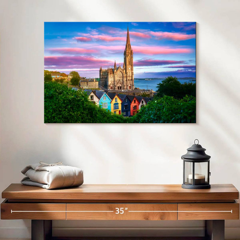 Adella Cobh Cathedral, 16" H x 24" W