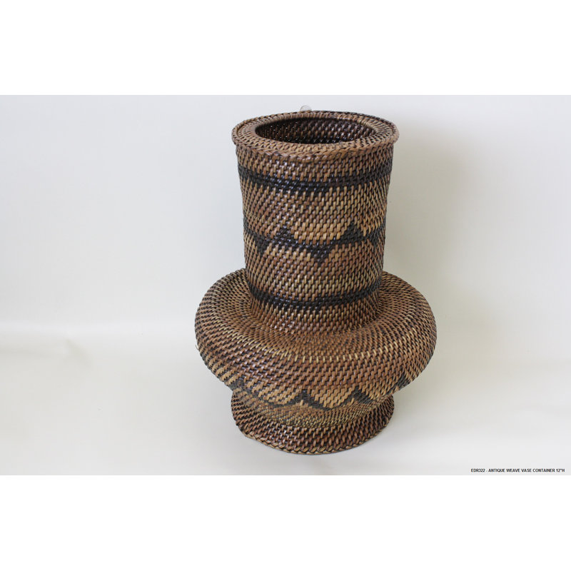 Vase de table wooven container