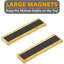 30" Wide Kitchen Shelf Organizer For Stove, Magnetic Bamboo Spices Shelf For Home Stove Kitchen Storage Organization (Fit For Flat Top Only)