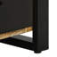 Amenata 40cm W Iron Bedside Table