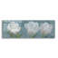  «Tulip Triolet 2» par Art Licensing Studio, art mural en verre acrylique, 36 po x 12 po-779272045