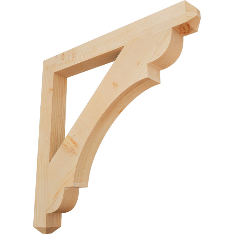 Support pour artisan olympique, H 38 po x l 3,5 po x P 38 po, Douglas (lisse)