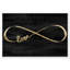 Sparkle Night - reproduction d'art textuel sur toile tendue-70557166-70557165