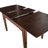 Rozella Expandable 64" Solid Wood Dining Table