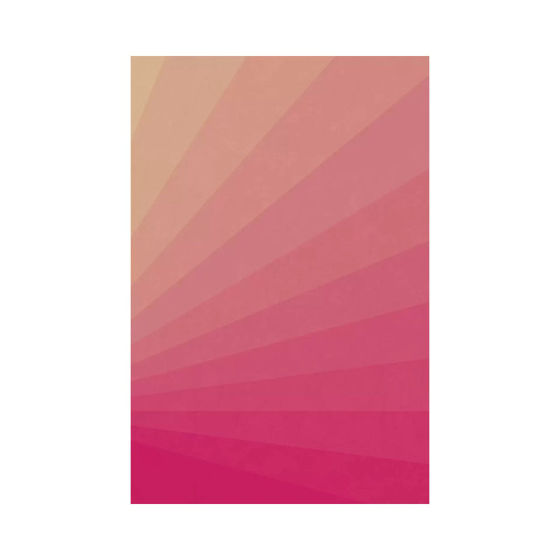 Shades Of Pink Sunset 1 Piece Wrapped Canvas Wall Art, 20.32 cm H x 30.48 cm W