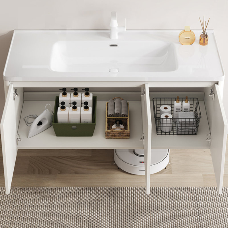 Armoire de salle de bain simple de style nordique