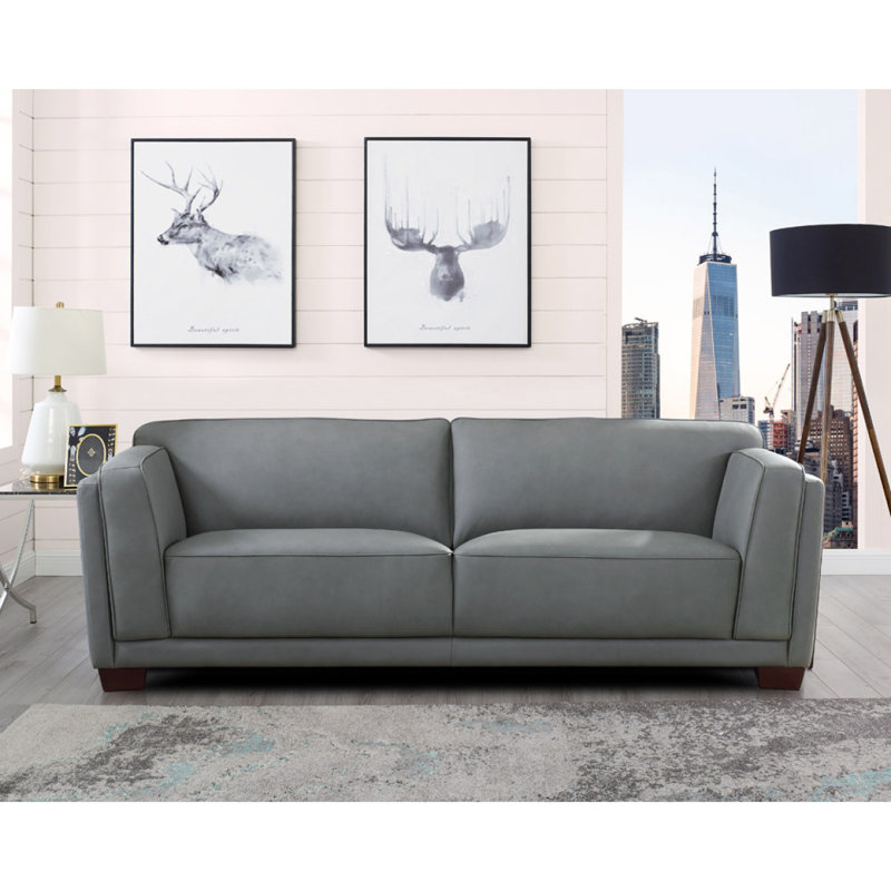 Canapé moderne en cuir 2 places Marshall