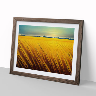 Beauty of a Wheat Field Vol.1 1 Piece Single Picture Frame Wall Art