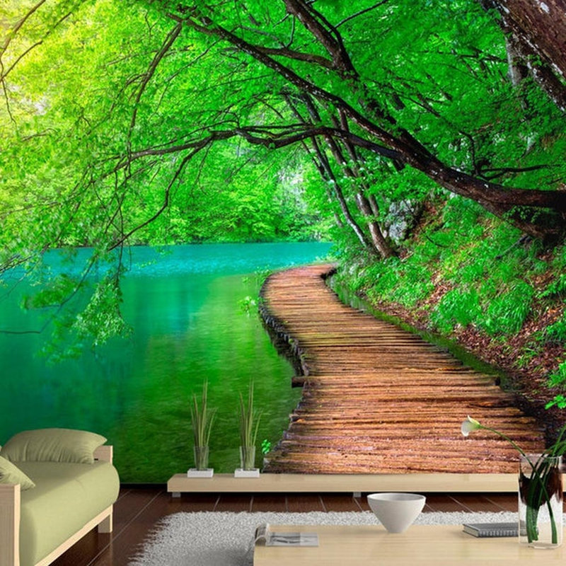 Dejonnae Wall Mural, 110" L x 157" W