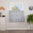 Sawyer Mill Cotton Striped Tailored Cafe Curtain-1637426297-1637426302