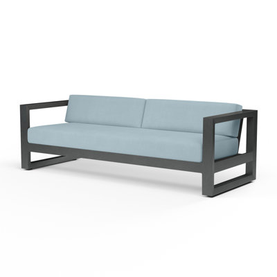 Georgie Patio Sofa with Sunbrella Cushions -  Joss & Main, 1512EA49E6AE41389B65AE55D39BA749