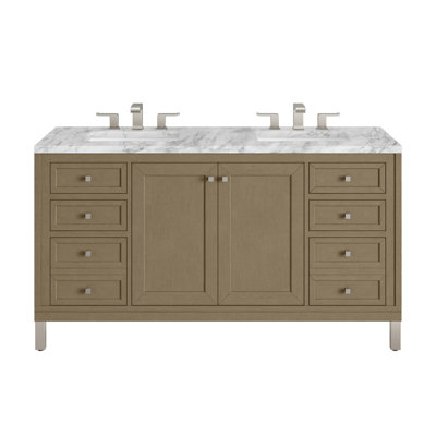 Ensemble de meuble-lavabo double 60 po Chicago