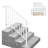 Iron Handrail Stair Railing-95324660