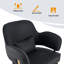 Fauteuil de massage pivotant rembourré pour salon et beauté