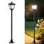 Lampadaire solaire 40 po pour l'extérieur, imperméable à l'eau