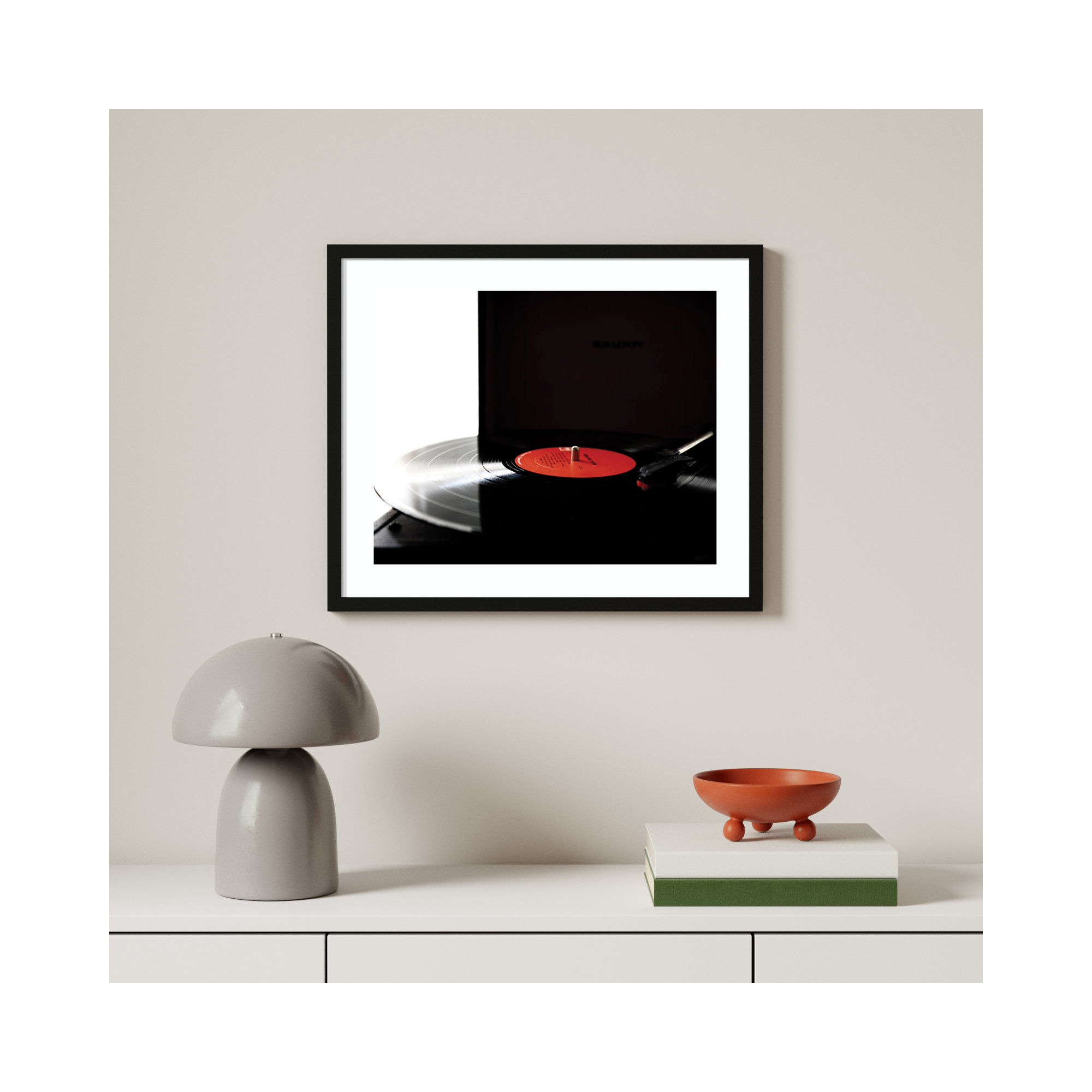 Spin by Alicia Abla, Black Framed, 21.25" H x 25.25" W x 0.8" D