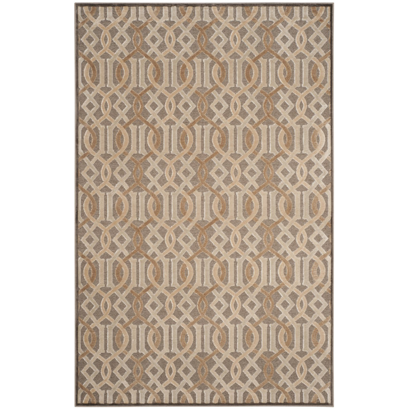 Van Wyck Paradise Viscose Geometric Rug, Rectangle 8' x 11'