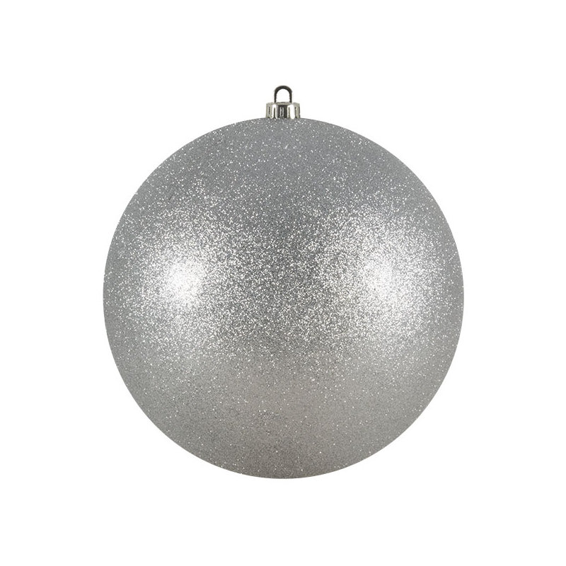 Xmas Bauble, Silver, 25cm H x 25cm W