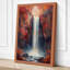 Canyon Cascade Rustic - Wrapped Canvas-1815497010-1815497002