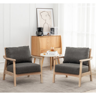 Fauteuil en polyester de 27 po Nicki