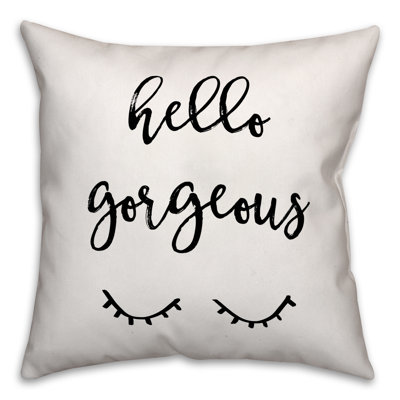 Coussin Hello