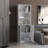 White 2-Door Bookcase-652746954