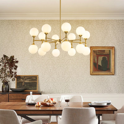 Azucena 16 - Light Dimmable Sphere Chandelier